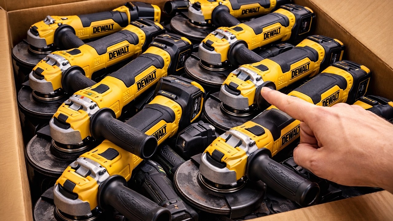 🔧 Never Buy a New Angle Grinder 😱 This Simple Trick Works!