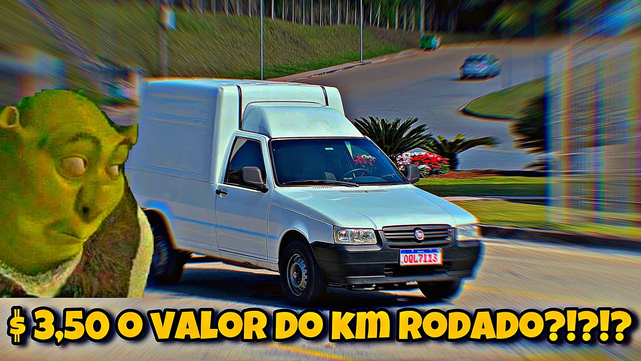 FIORINO RODANDO A $3,50?? 😱😱😱 3 FRETES NO DIA 🤩