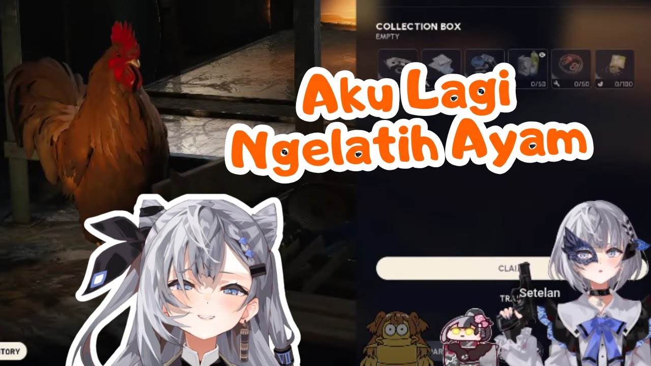 Anya lagi sibuk ngejelasin, si Zeta malah mainan Ayam [Hololive ID Clip]