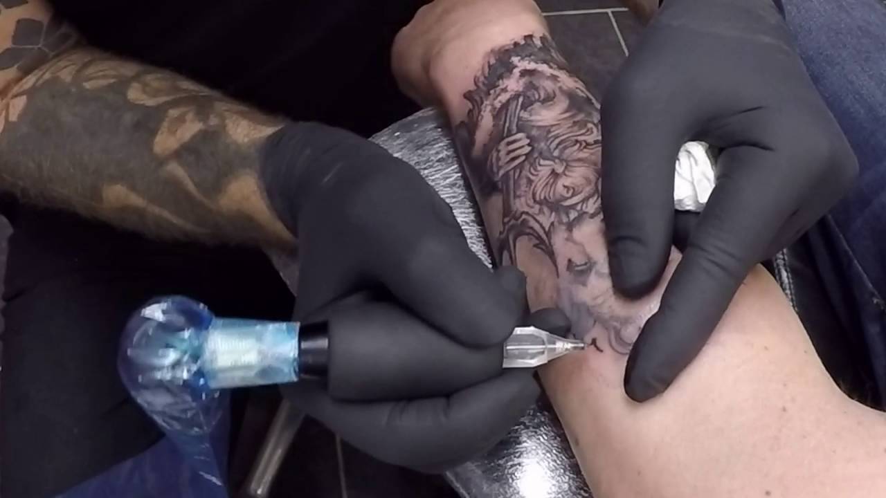 Freehand Tattoo, No Stencil, No Drawing by Mike at M13 Tattoos