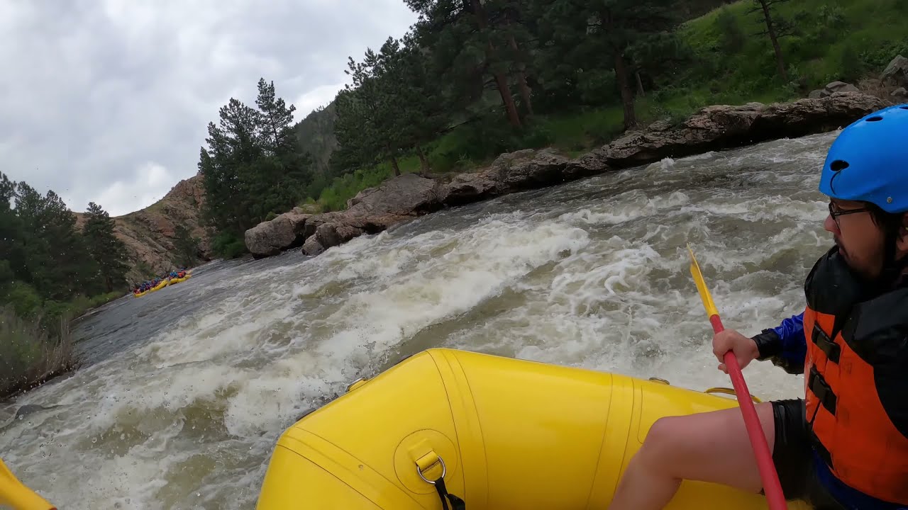 Whitewater Rafting on the Cache la Poudre River in Colorado