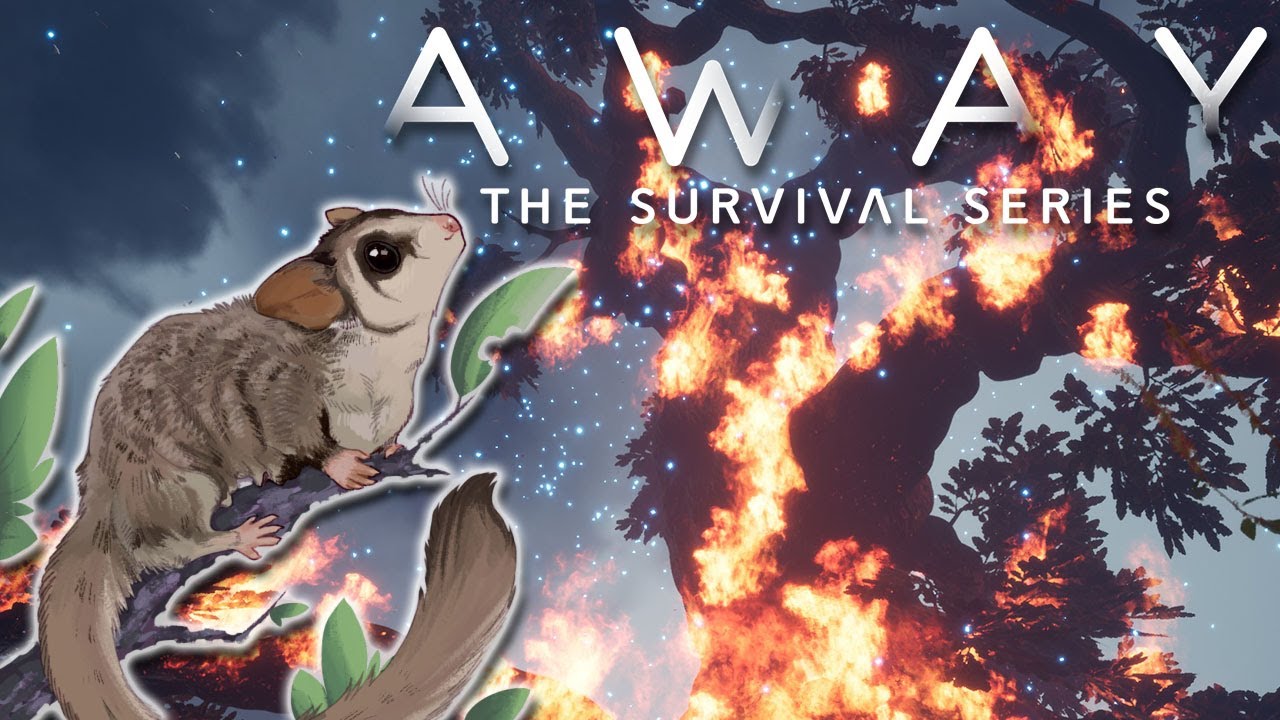 Circled By Starving Wild WOLVES?! 🦂 AWAY: A Survival Story • #12