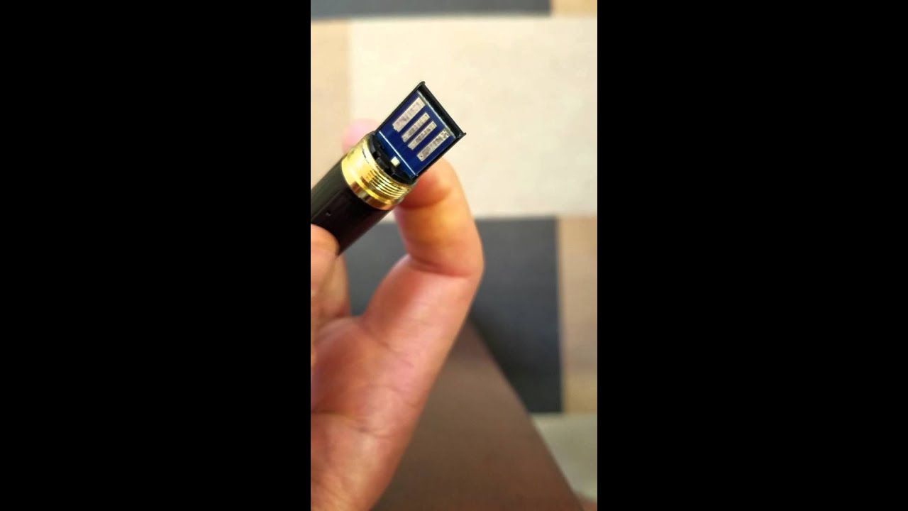 1080p spy pen camera camcorder video instructions