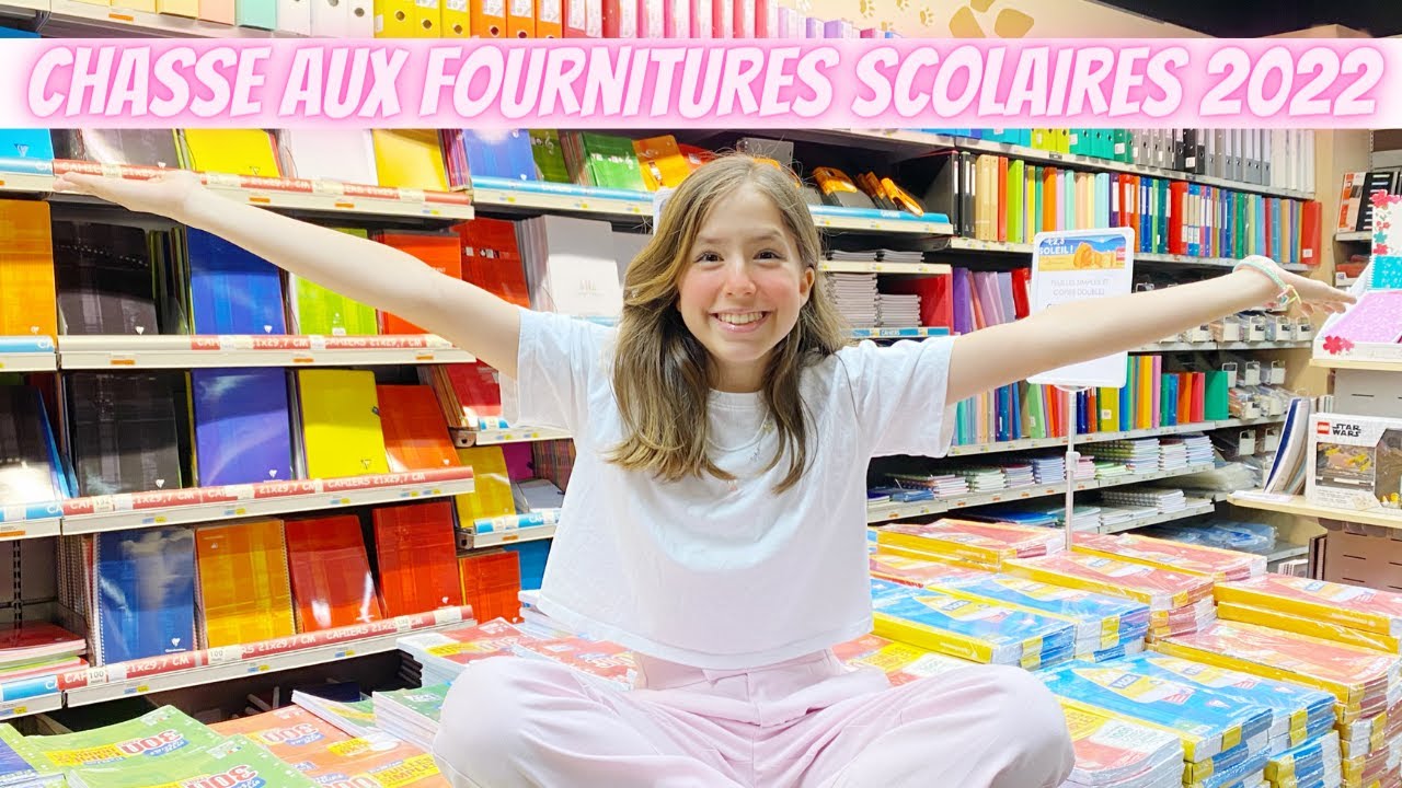 ✏️ CHASSE AUX FOURNITURES SCOLAIRES 2022 🎒