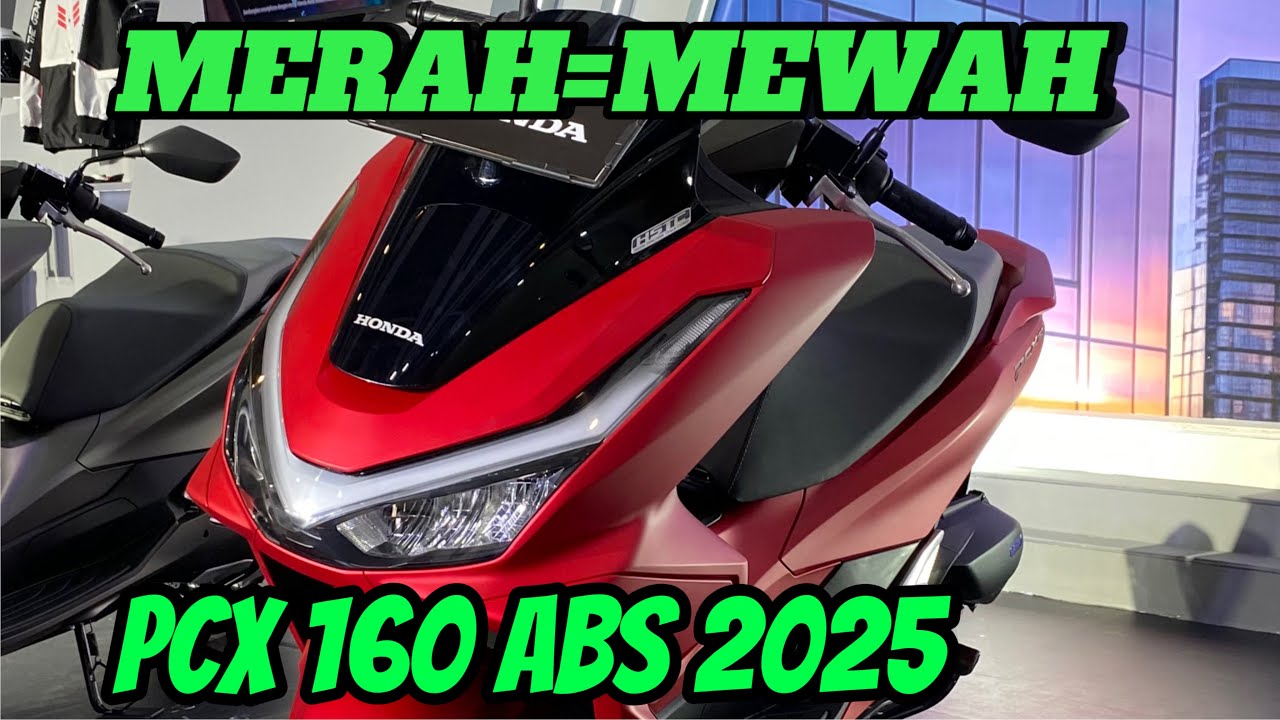 Mewah 🔥 Jadi Warna Favorit ❗️PCX 160 ABS 2025 Warna Merah