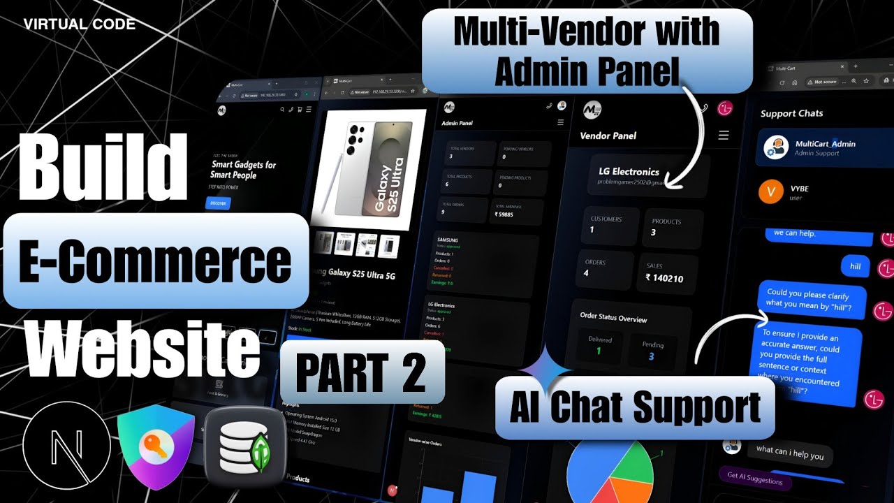 Build an AI-Powered Multi-Vendor E-Commerce Platform ⚡ | Part 2 | Next.js Full Stack