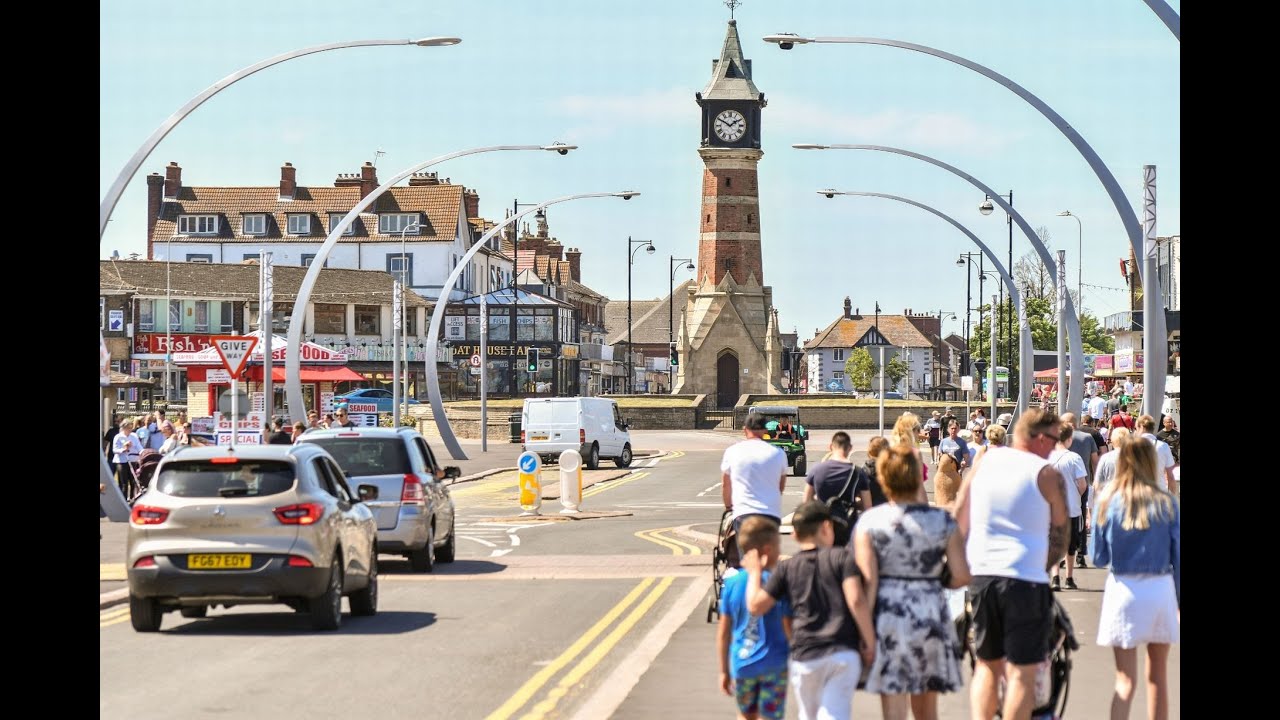 SKEGNESS TOWN WALKING TOUR IN 4K