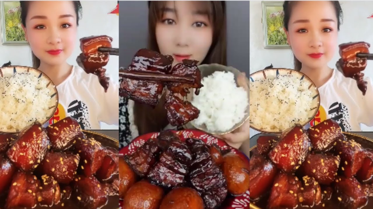 ASMR CHINESE FOOD MUKBANG EATING SHOW|소리좋은 여러가지 음식 먹방 모음이 팅쇼 리얼 사운드|超激辛の生タコ|กินหมูสามชั้นตุ่น#11