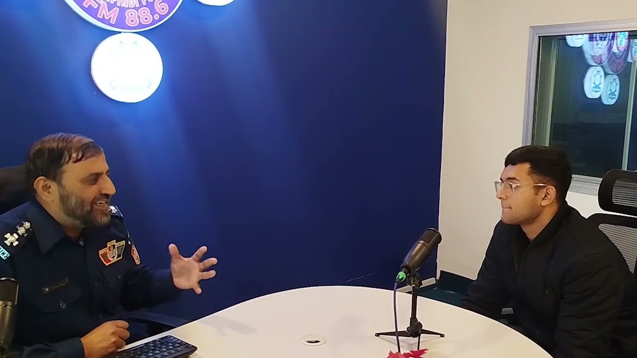 Xohair Adnan FM TRAFFIC POLICE RADIO INTERVIEW 