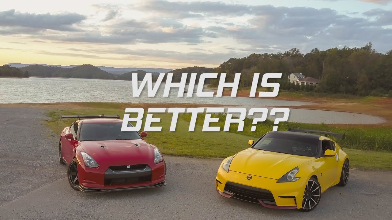 Nissan R35 GTR VS 370Z || Godzilla OR Drift King