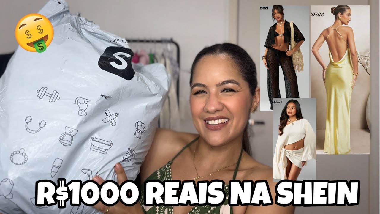COMPRINHAS NA SHEIN / VESTIDOS , SAÍDA DE PRAIA E + 🤑🛍️