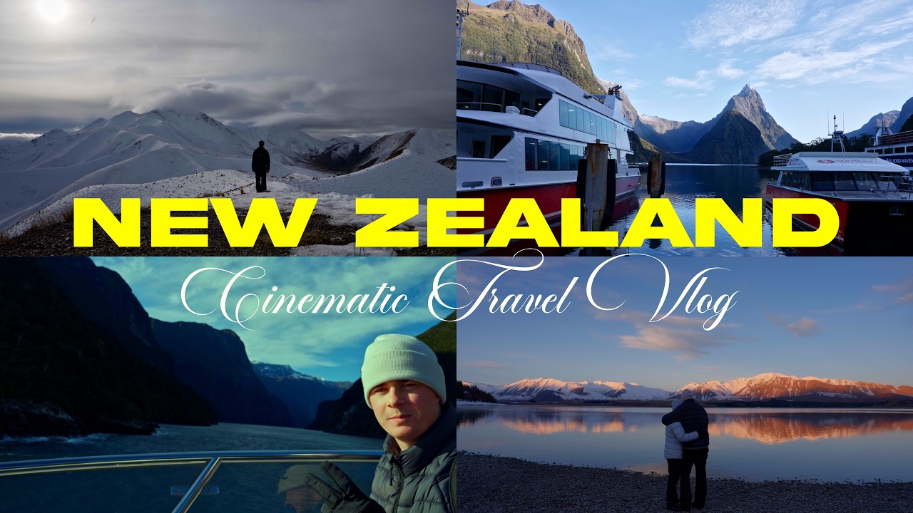 Cinematic New Zealand Travel Vlog | SONY FX3