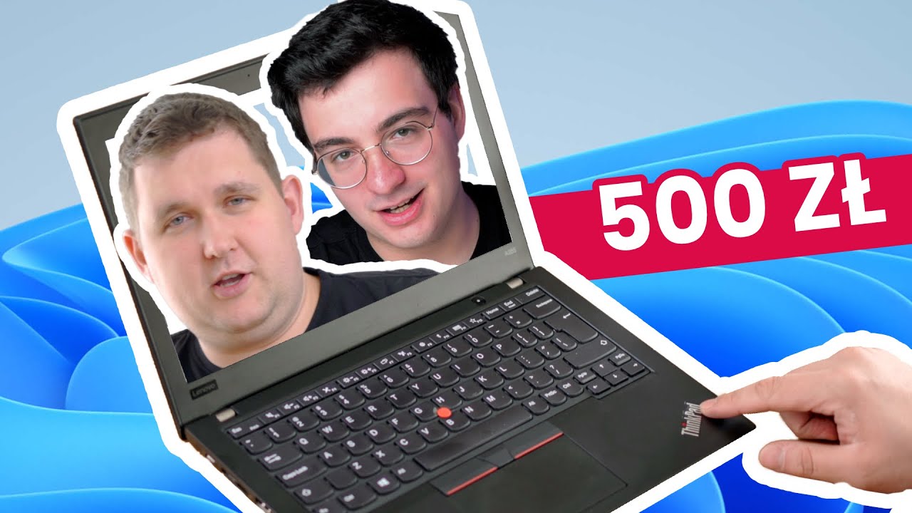 Ten laptop kosztuje 500 zł i jest MEGA: Thinkpad A285