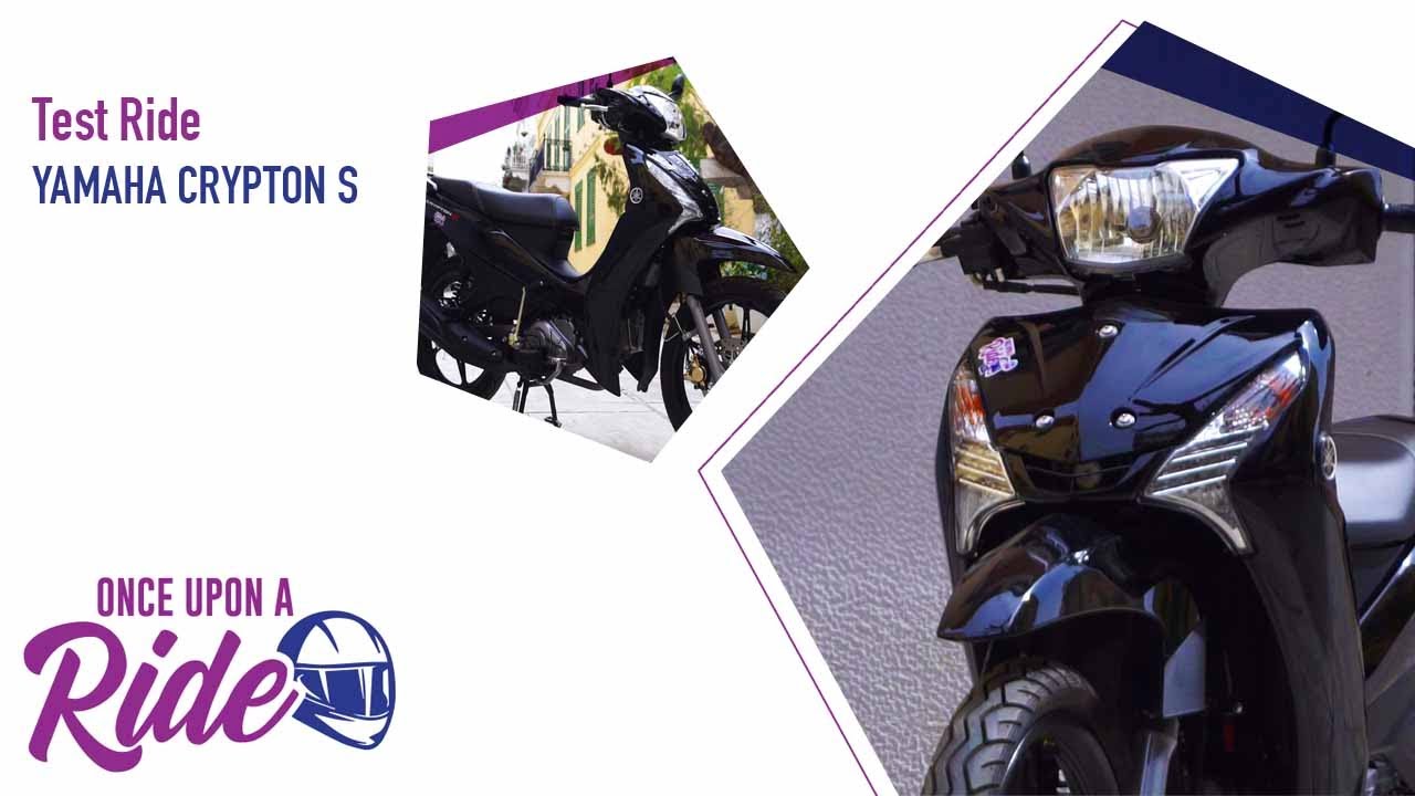 Yamaha Crypton S Test Ride - Το παπί για την καθημερινή μετακίνηση - @OnceUponARide  #yahamacryptons