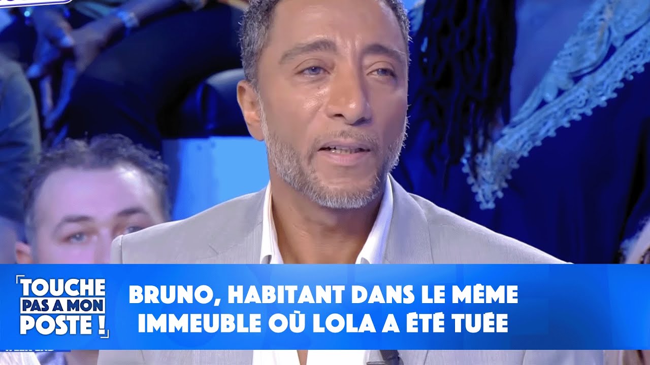 Bruno, habitant dans le même immeuble où Lola a été tuée, témoigne dans TPMP
