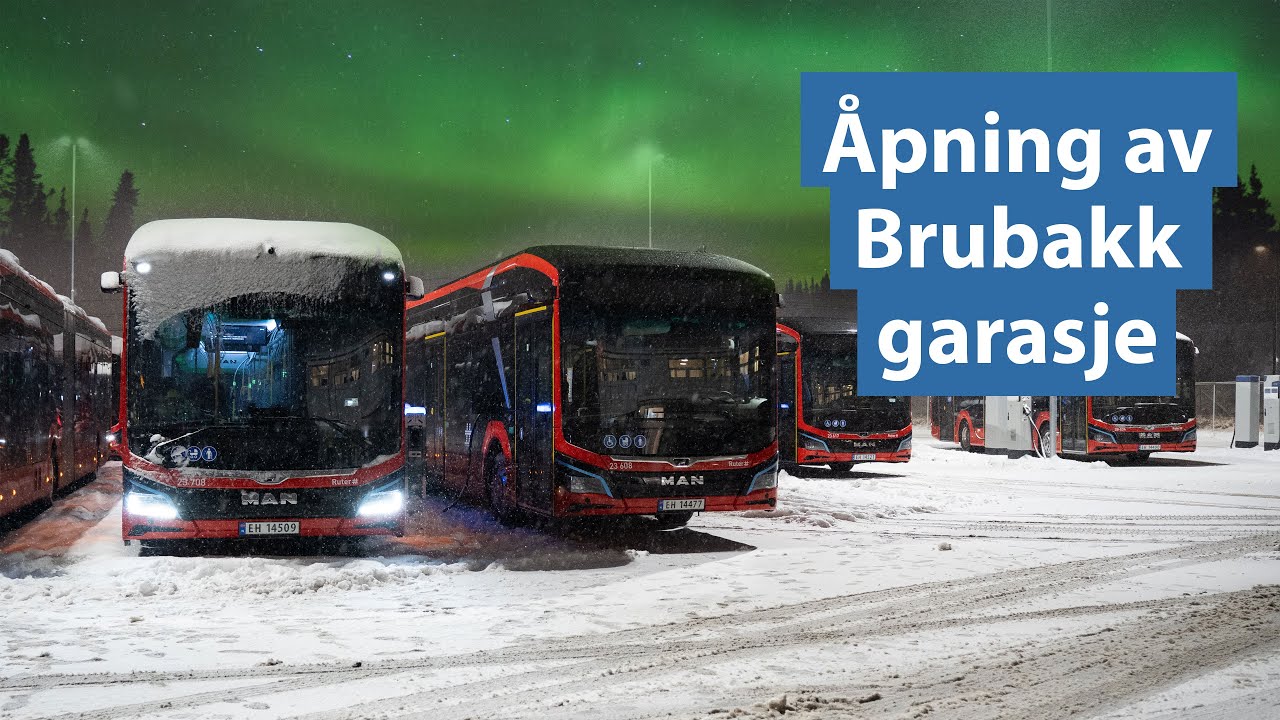 Åpning av Brubakk garasje