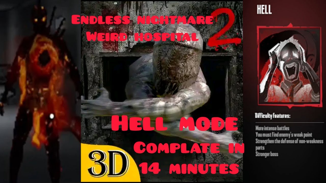Прохождение endless nightmare 2 in hell mode gameplay