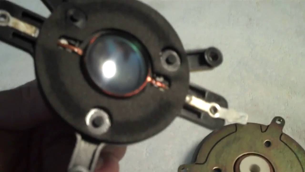 Tannoy i12 diaphragm replacement with ferrofluid