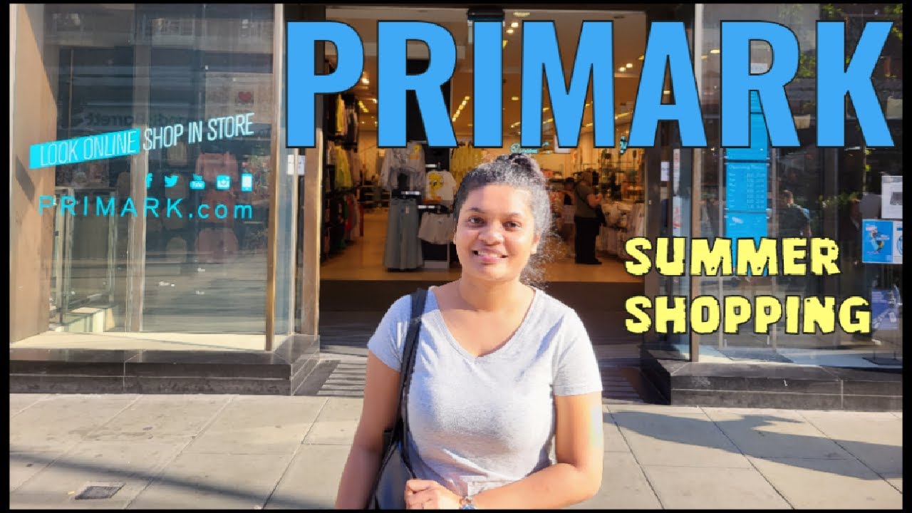 Summer shopping in the UK | PRIMARK UK | Sinhala vlog | @chanunshammi