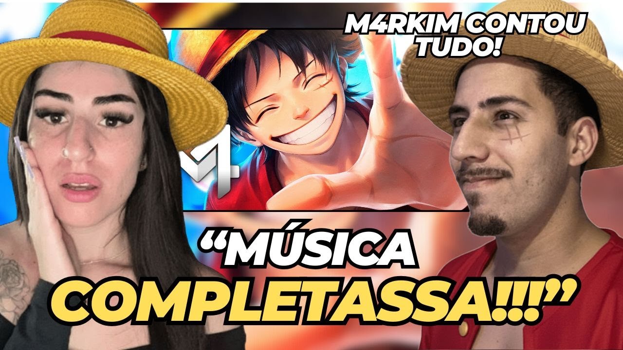 (SIMPLESMENTE ONE PIECE!) | Luffy (One Piece) - Rei Dos Piratas | M4rkim | REACT