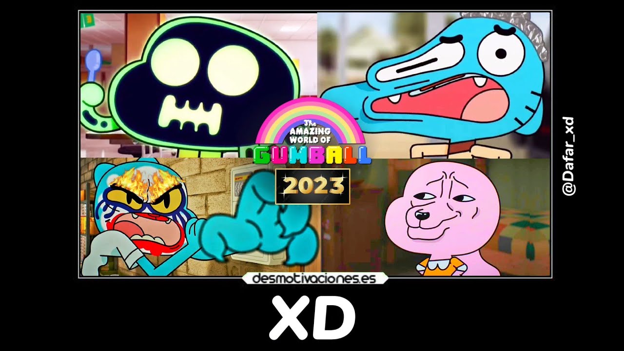 Mejores Momentos Xd del 2023 del Mundo de Gumball | Dafar_xd