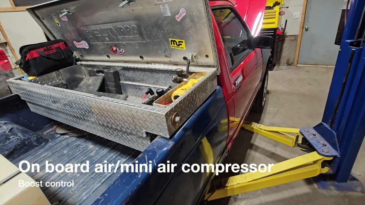 Onboard air boost controller