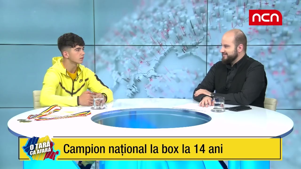 O tara ca afara – Elisei Otvos, tanarul campion la box al Romaniei