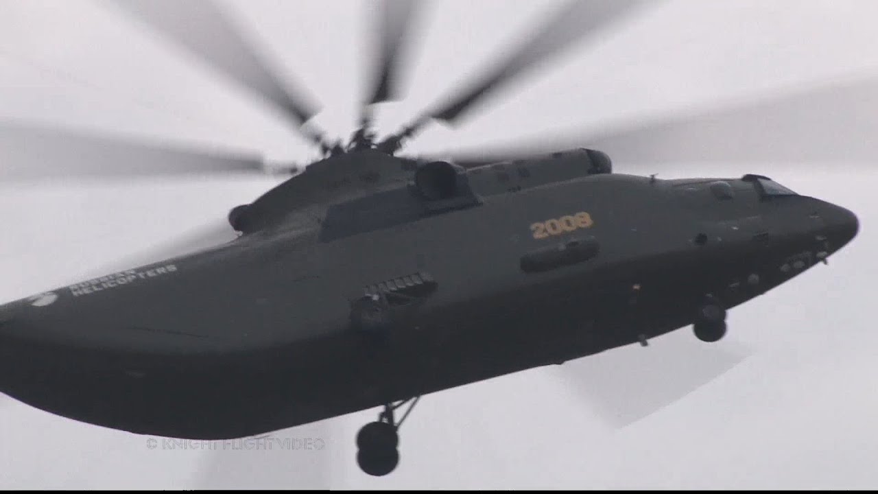 MIL MI-26 (Миль Ми-26) THE WORLD'S LARGEST & MOST POWERFUL HELICOPTER @ MAKS AIRSHOW