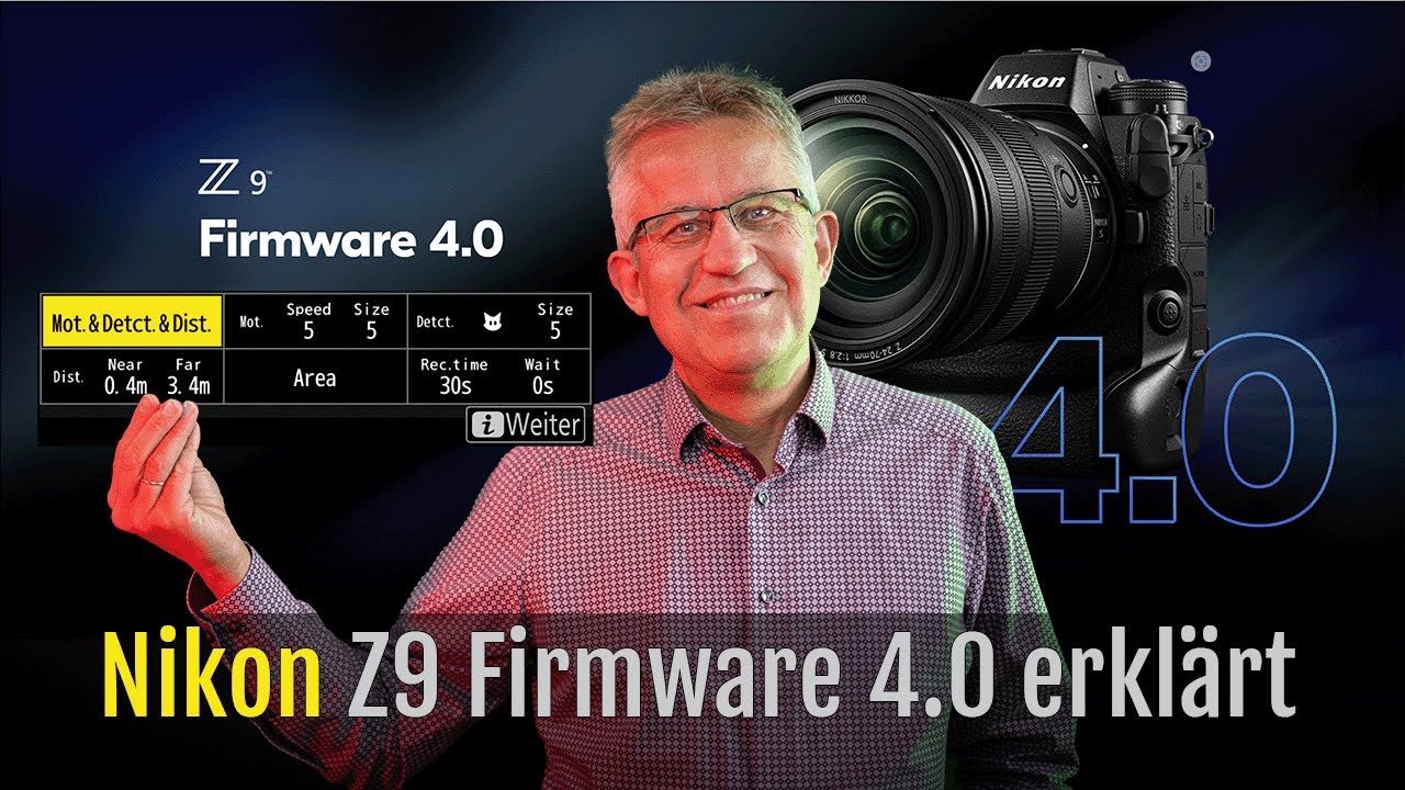 Neue Nikon Z9 Firmware 4.0 – Schritt für Schritt erklärt – Tutorial [Deutsch]