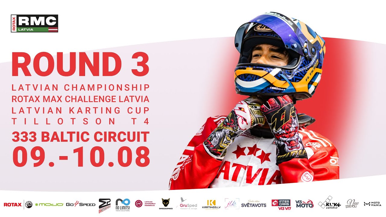 LATVIAN CHAMPIONSHIP 3 & ROTAX MAX CHALLENGE LATVIA 3 & LATVIAN KARTING CUP 3 | DAY 2