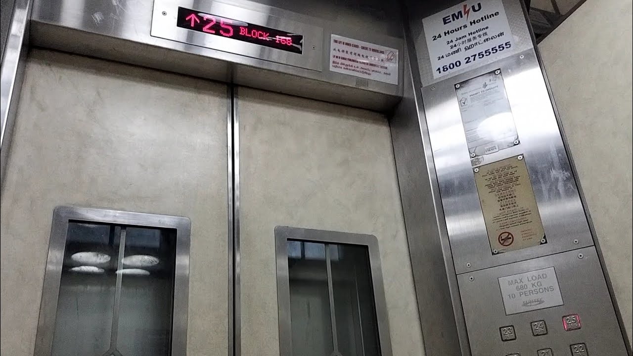 [爆門] Fujitec Exceldyne ii Elevators - Blocks 166 167 168 Gangsa Road, Bukit Panjang 長丘近所
