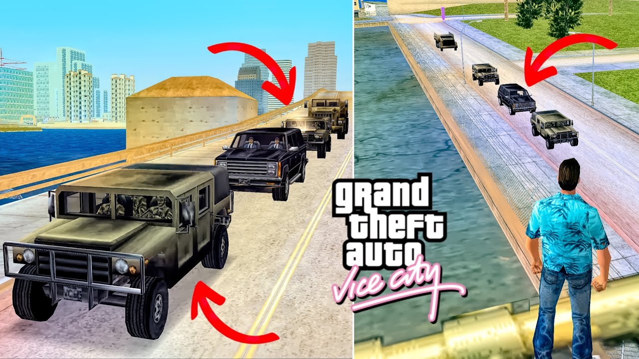 Как найти и убить генерала армии в GTA Vice City? (Место секретного военного конвоя)