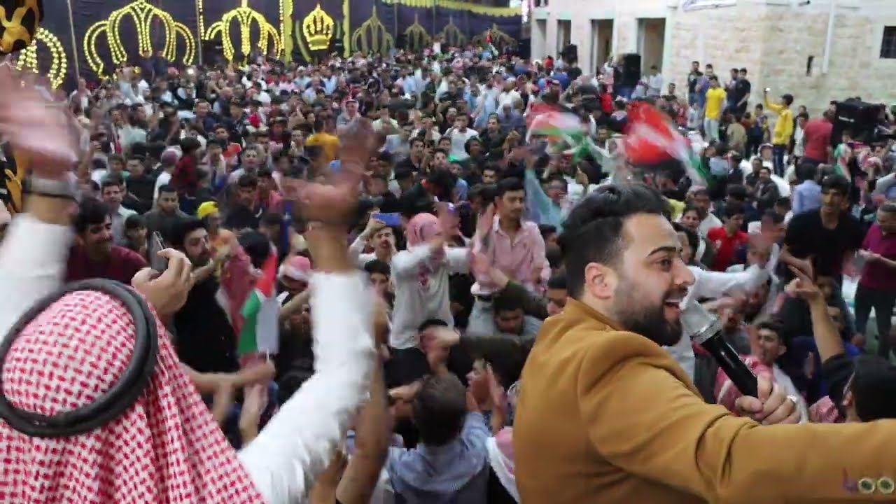 حفل زفاف سمو ولي العهد الأمير حسين بن عبدالله الثاني المعظم -محافظة جرش-سوف / الفنان أحمد القرم