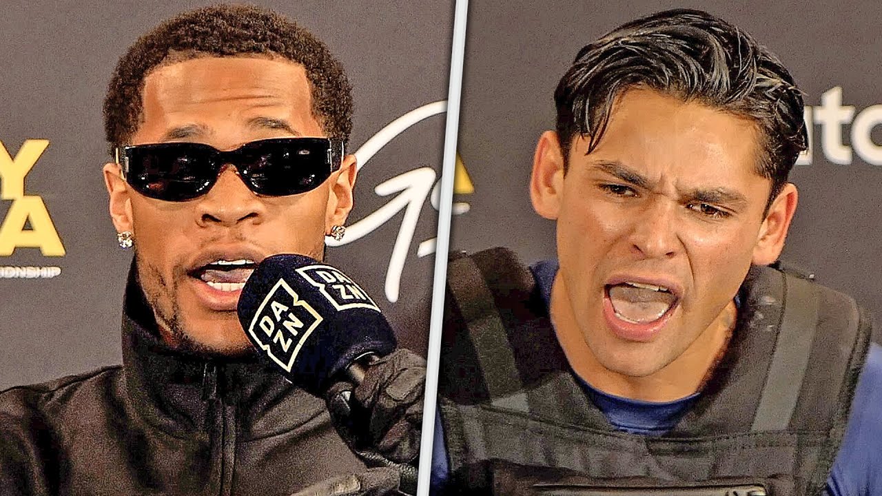 TRASH TALK!! Devin Haney vs. Ryan Garcia • FULL FINAL PRESS CONFERENCE | DAZN Boxing PPV