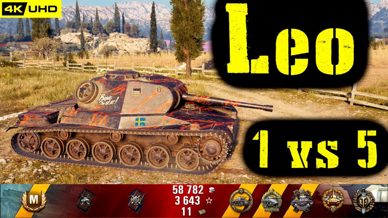 World of Tanks Leo Replay - 9 Kills 3.4K DMG(Patch 1.6.1)