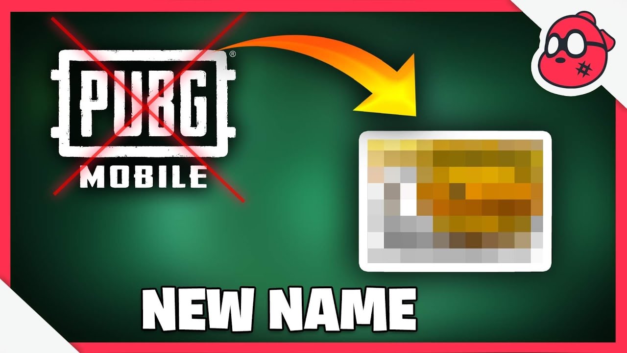 PUBG MOBILE Changes Name to THIS