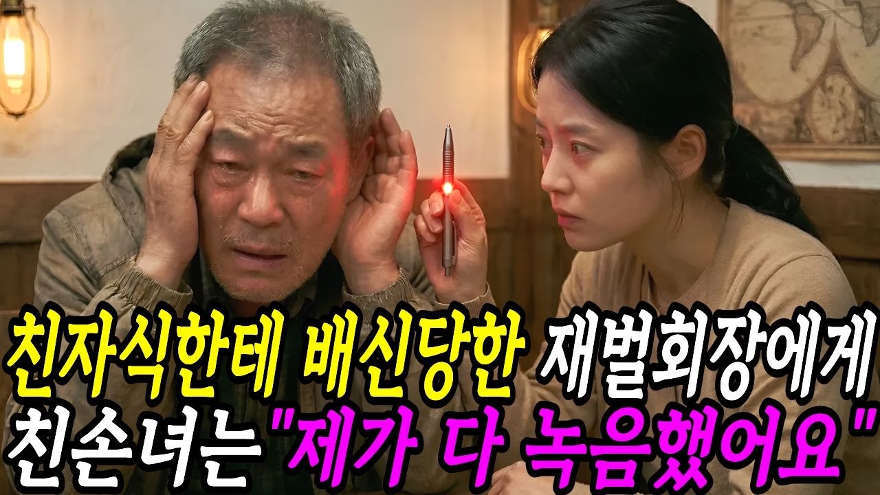 1000억 재벌회장이 파산한채 손녀를 찾아갔더니 건네받은 펜하나에 오열한 이유ㅣ노후사연ㅣ감동사연ㅣ사연라디오ㅣ오디오북