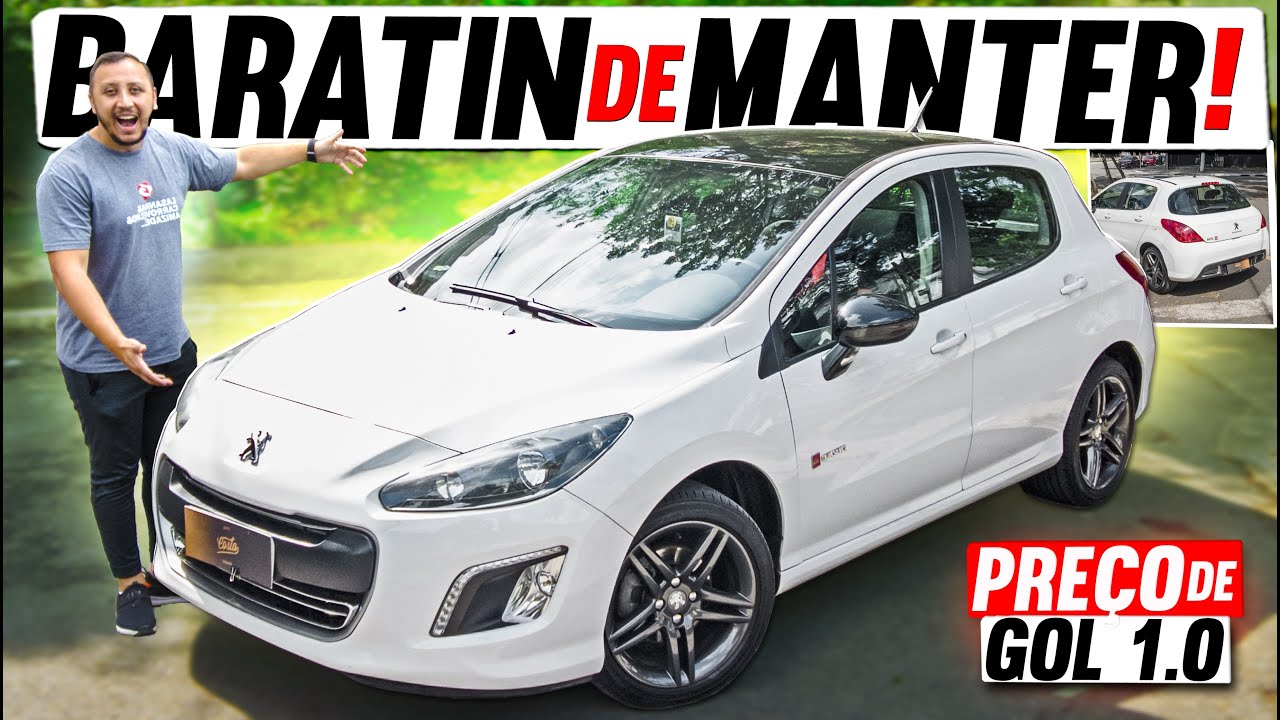 MELHOR e MAIS BARATO que GOLF? O IGNORADO que SOFRE MUITO PRECONCEITO😱 PEUGEOT 308