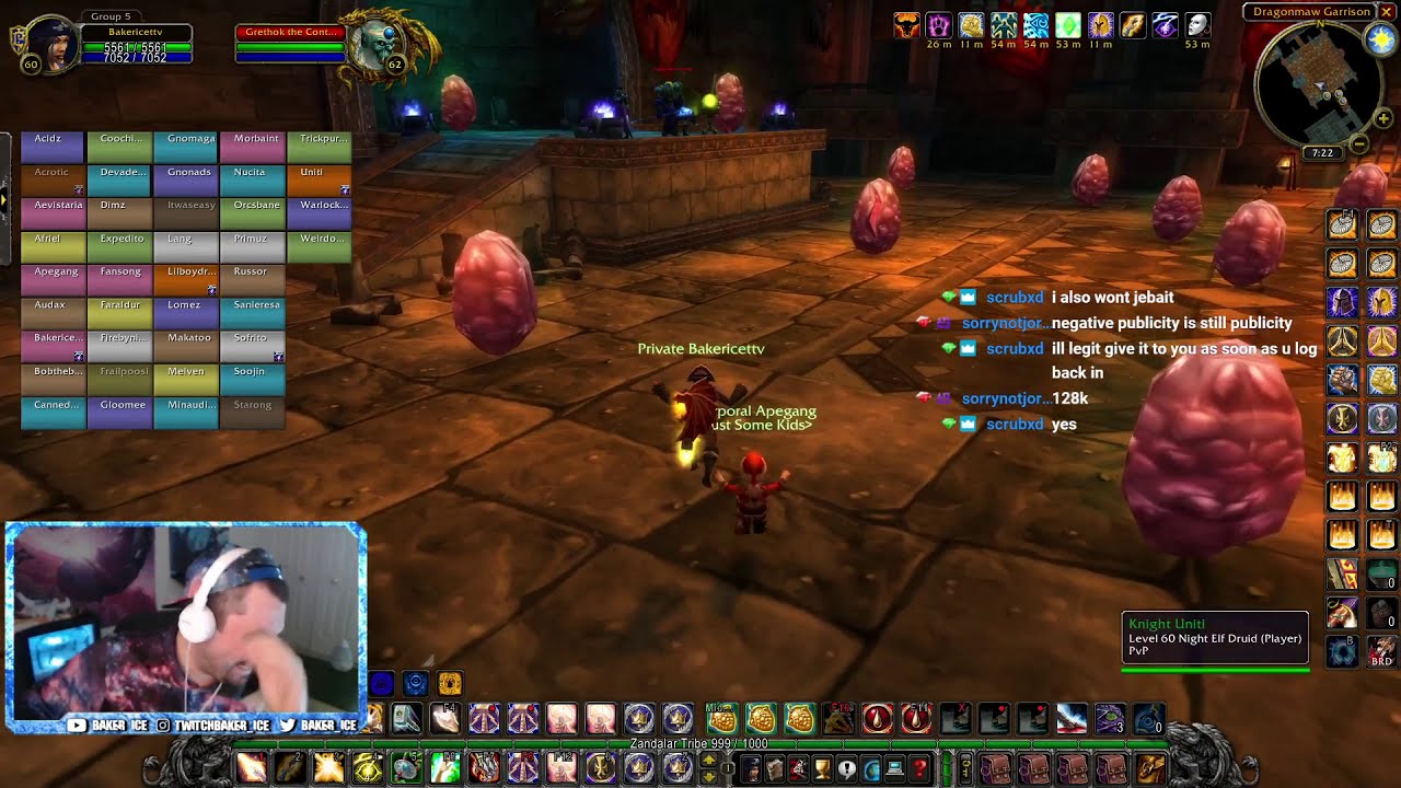 Baker ice Wipes 40 Man For 128,000 Gold