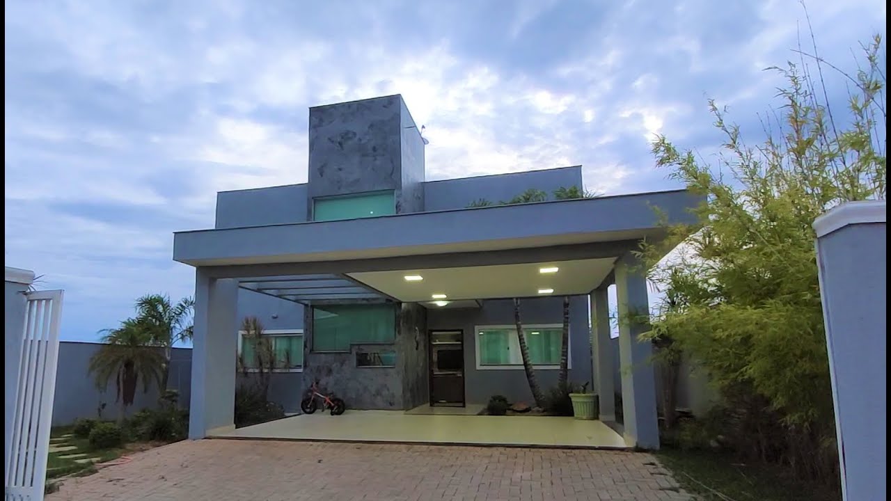 Sobrado MODERNO de ALTO PADRÃO 4/3 suítes, DCE, no Condomínio Alto da Boa Vista, Sobradinho/DF