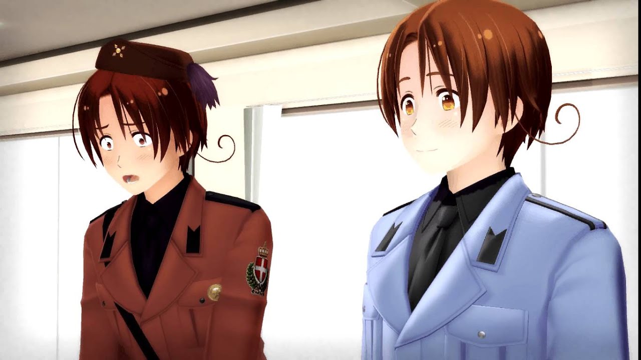 [MMD APH] When The Italys Babysit...