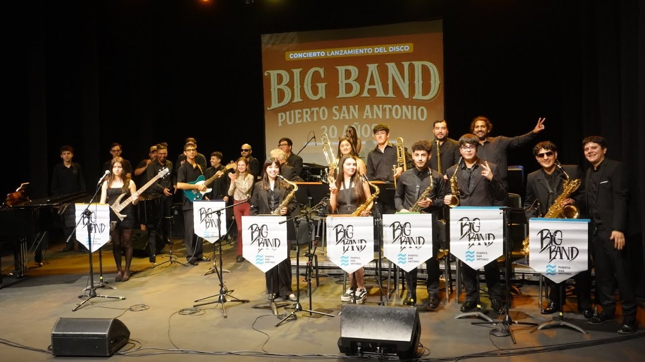 BIG BAND PUERTO SAN ANTONIO 20 AÑOS (PRODUCCIÓN FONOGRÁFICA) - LANZAMIENTO OFICIAL CCSA 