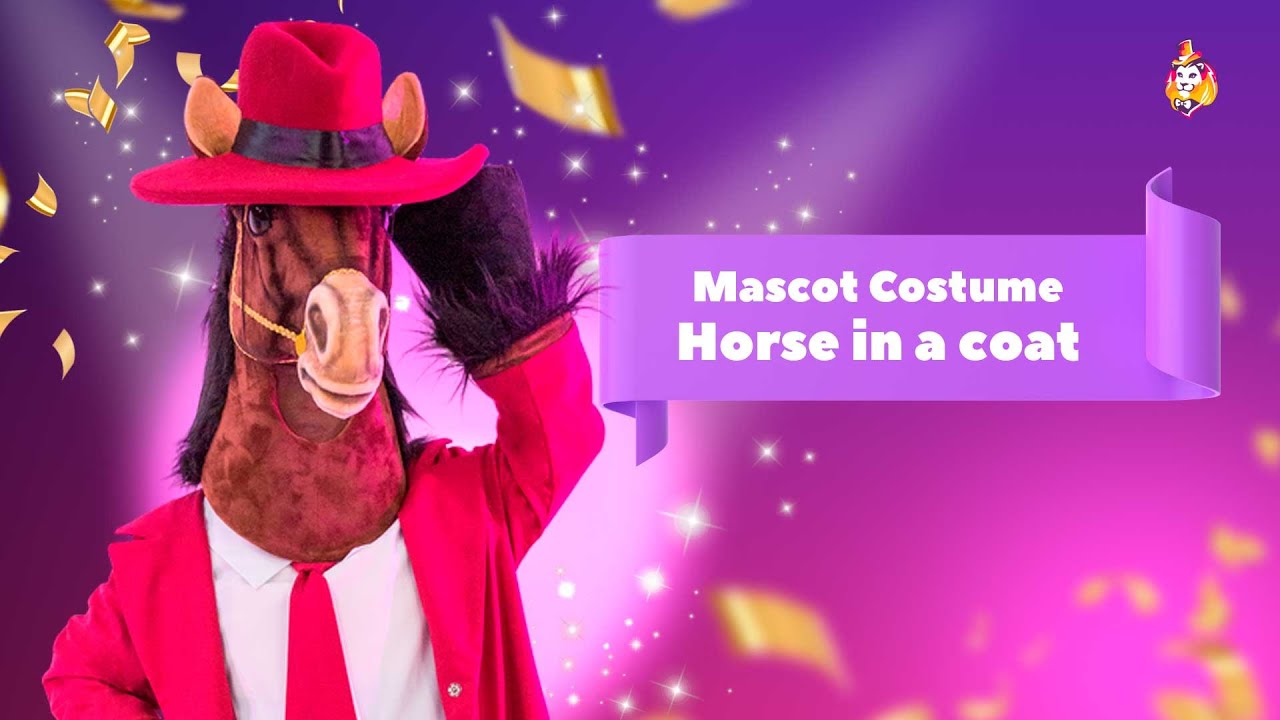 Horse in a Coat Mascot Costume | Premium Brand Character for Marketing & Promotions