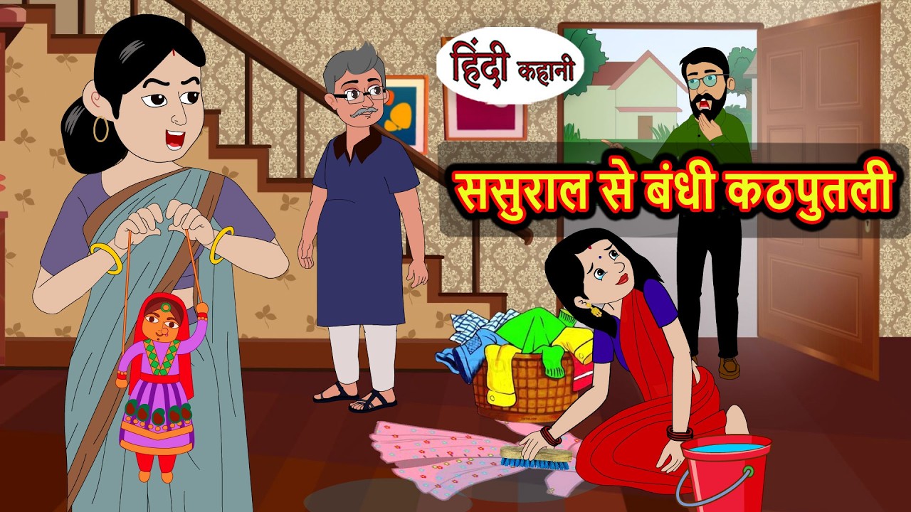 ससुराल से बंधी कठपुतली | Bedtime Stories | Moral Story | Kahani | Stories in Hindi Funny Comedy