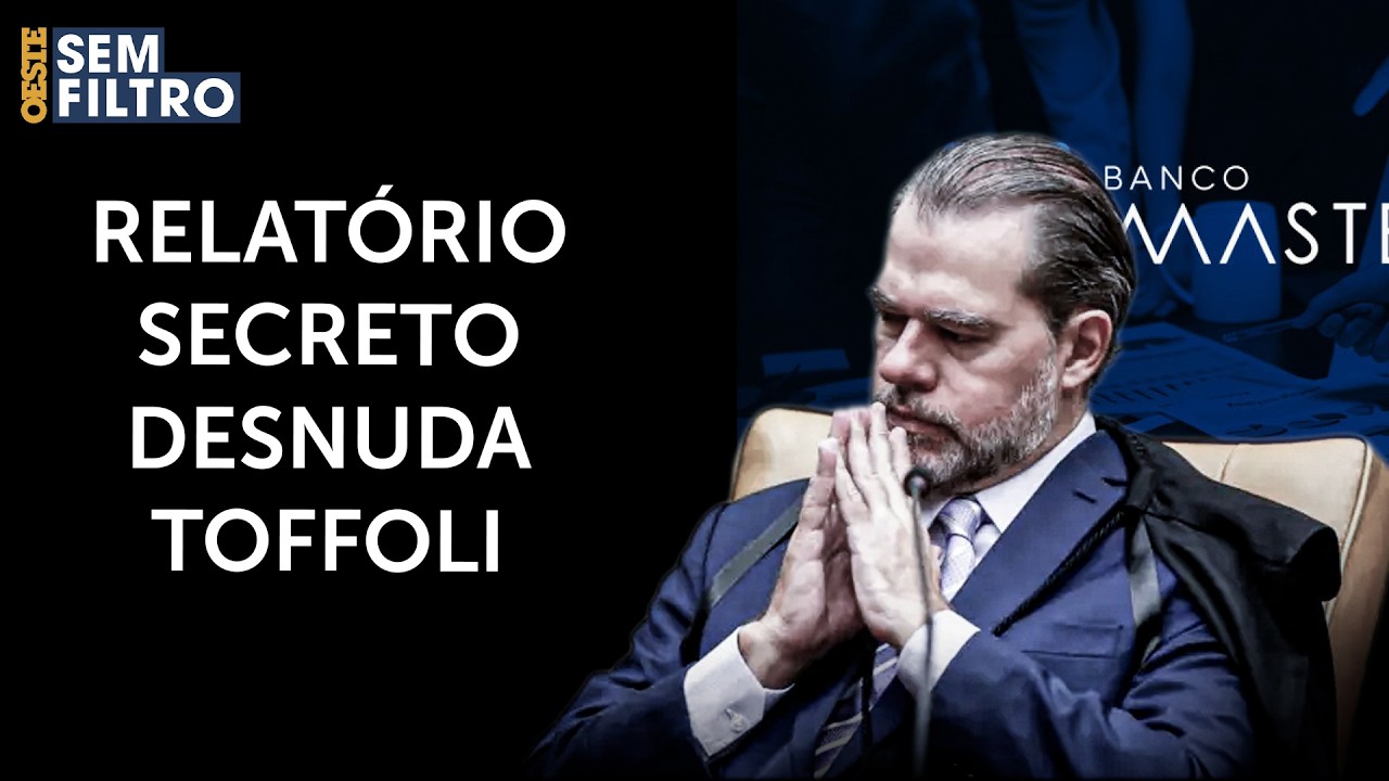 GRAVE! Relatório explosivo da PF cita mais de dez encontros entre Toffoli e Vorcaro