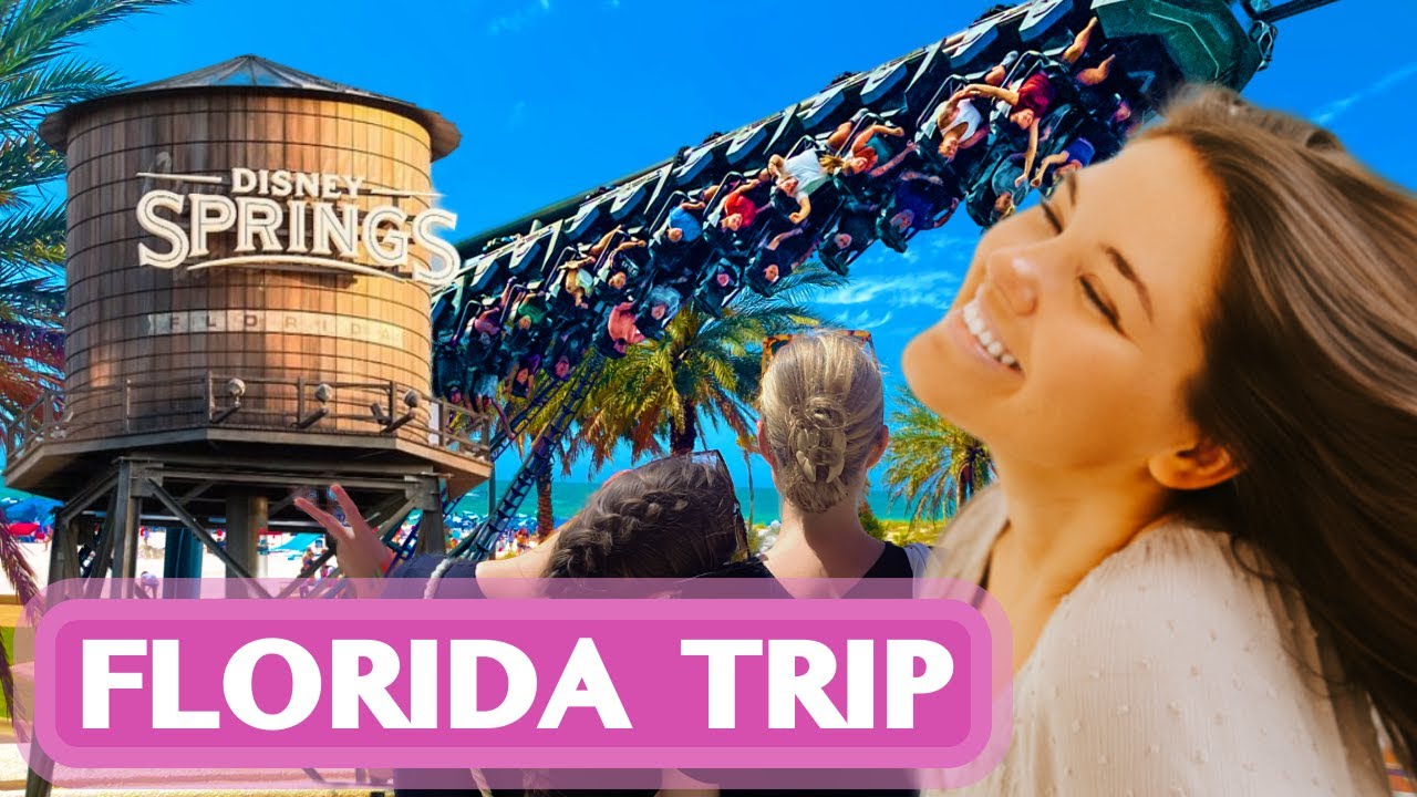 SUNSHINE STATE - Florida Vacation Vlog, Disney Springs, and Universal Studios