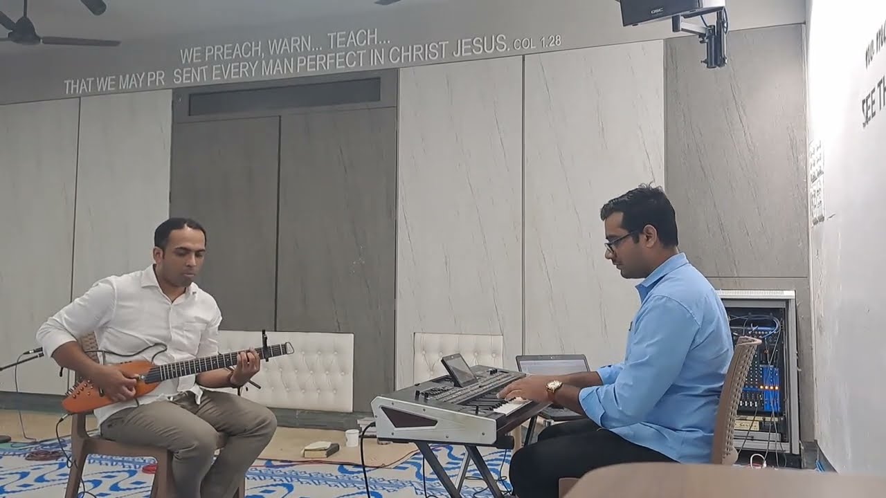 TPM (The Pentecostal Mission) Malayalam Song 95 - Enn Aayushkkalam Okkeyum Practice Session