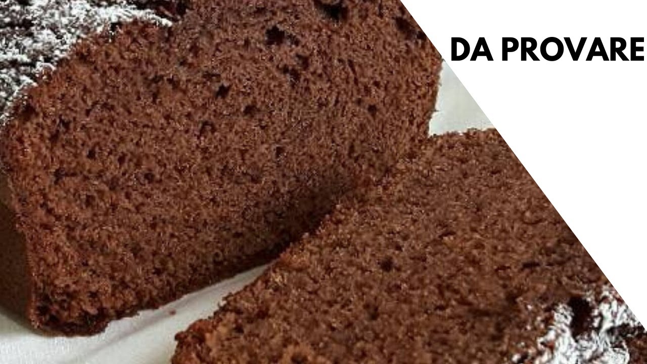 PLUMCAKE AL CACAO SENZA LATTE E SENZA BURRO