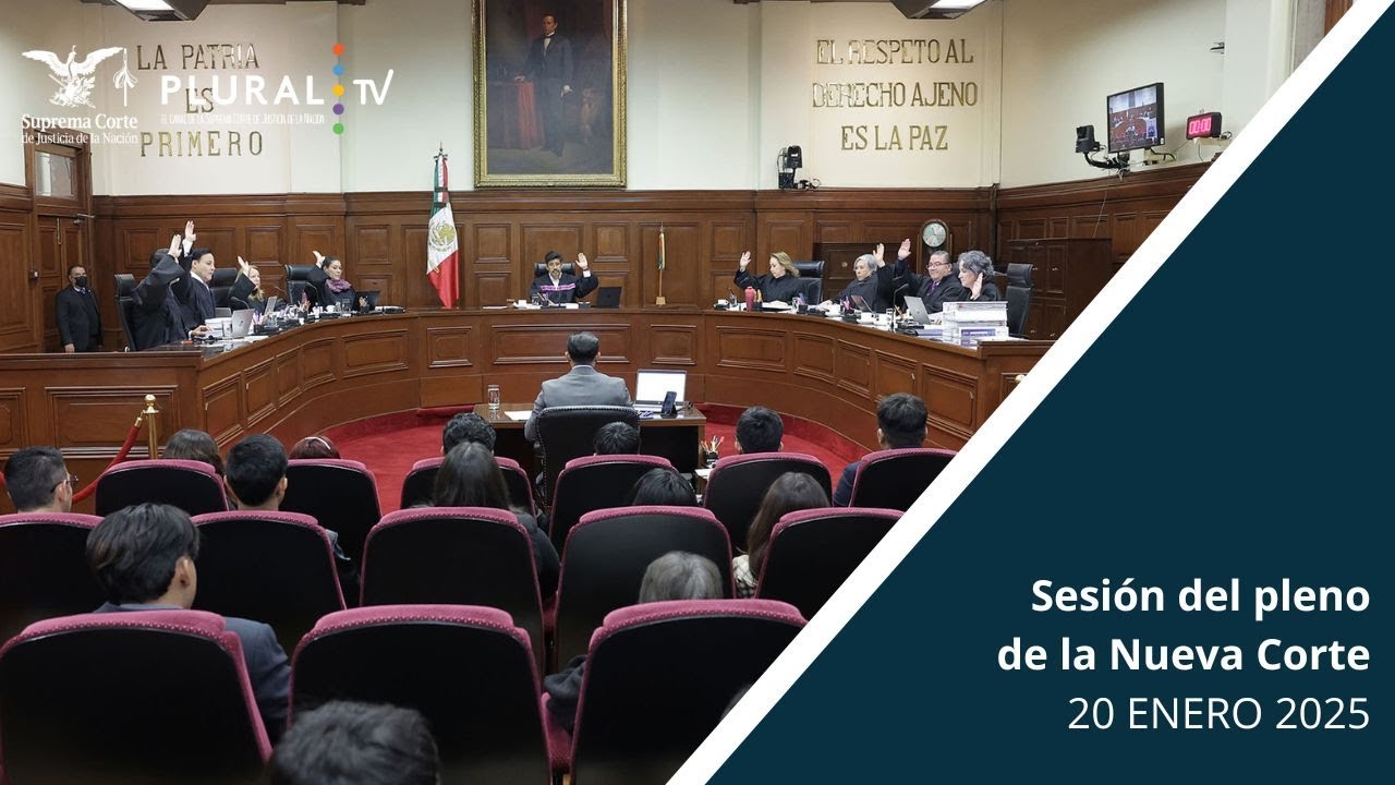 Sesión Pública del Pleno de la Nueva Suprema Corte de Justicia de la Nación | 20 ENERO 2026