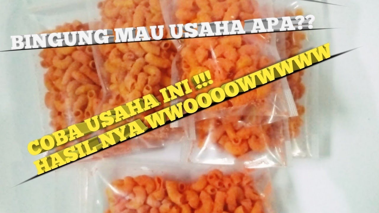 Ide Usaha// Makaroni Goreng Dengan Modal Minim